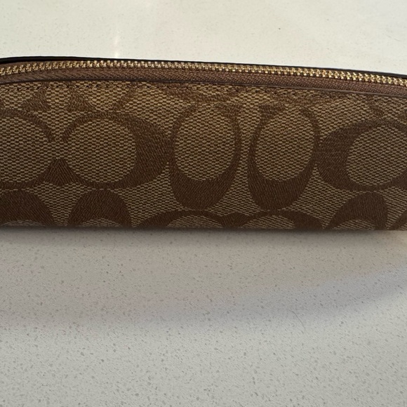 Brown Monogram Pencil Case - Picture 2 of 5